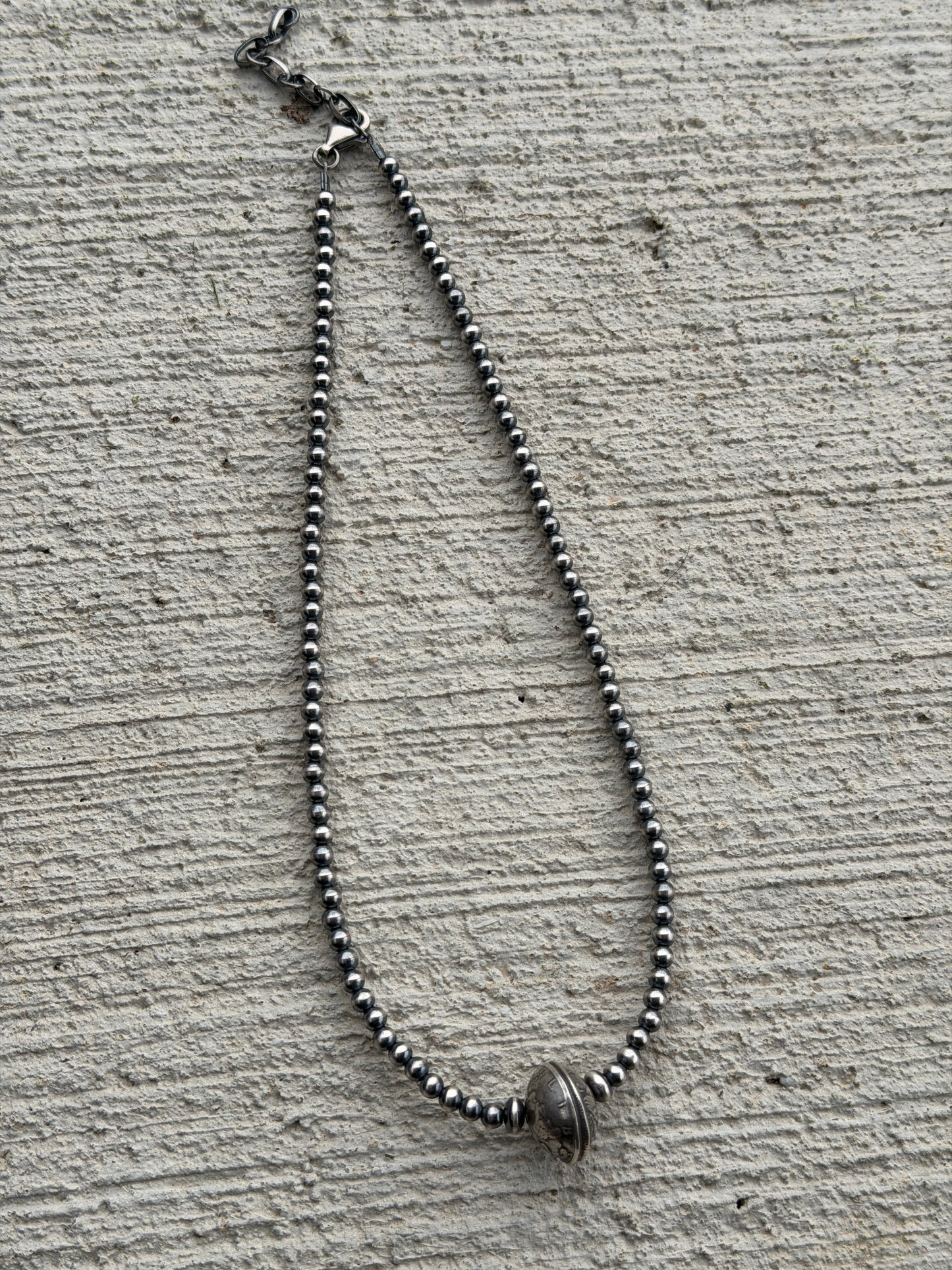 18-20" Sterling Pearl & Mercury Dime