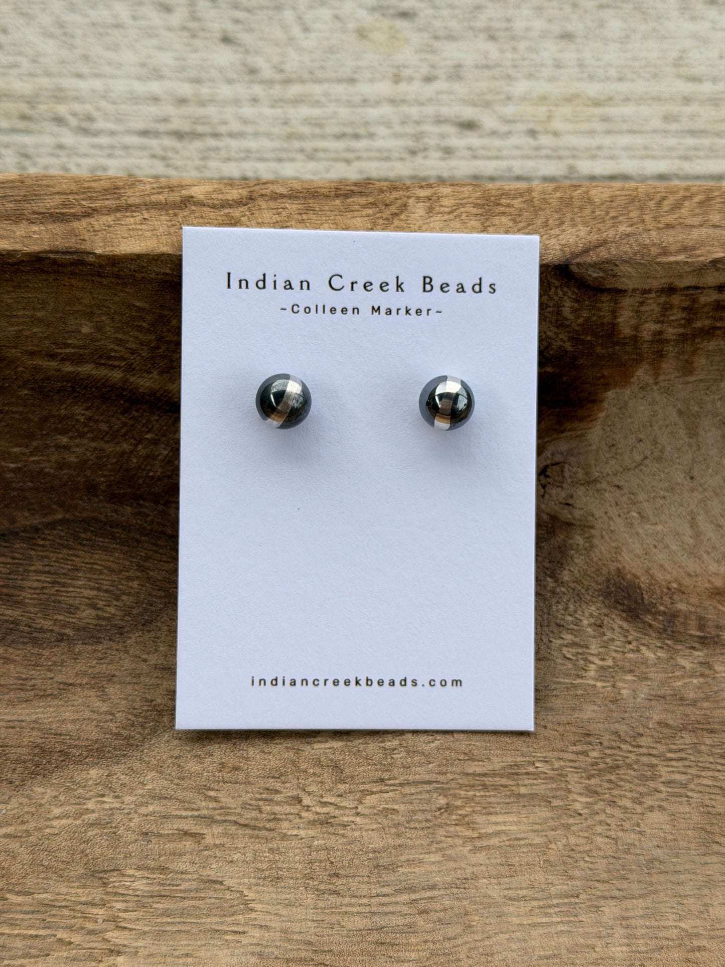 10mm Sterling Pearl Studs