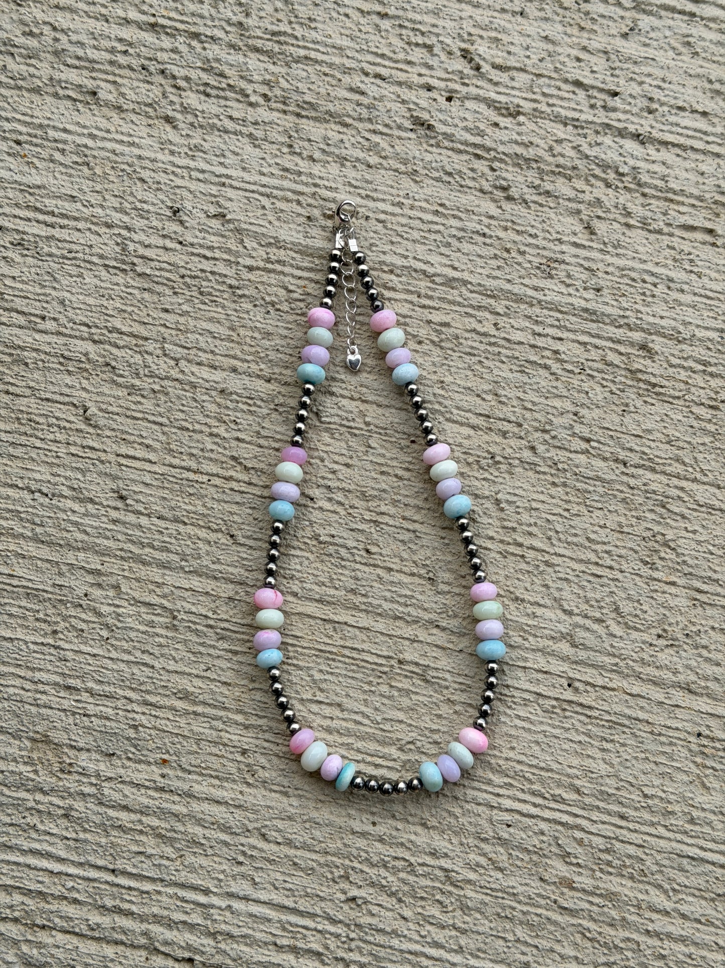 14.5-16" Pearl & Multi Color Opal