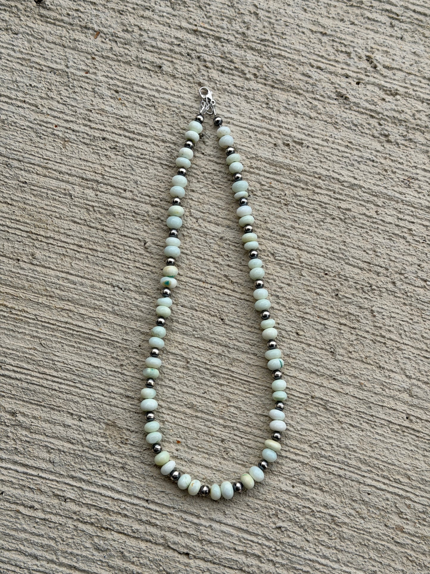 17-18" Green Opal