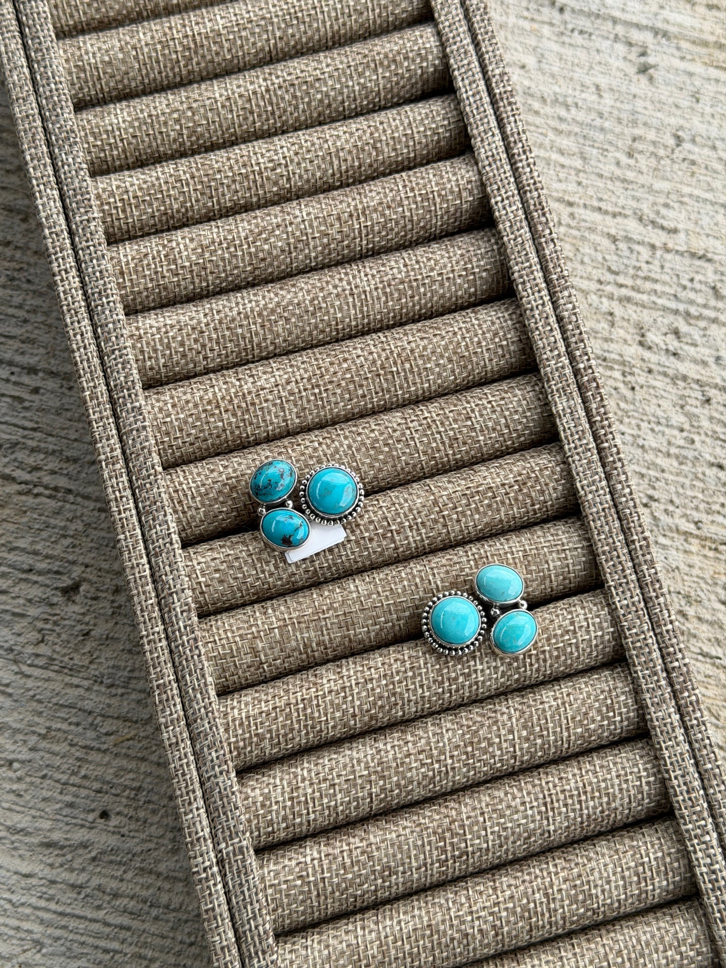 Kingman 3 stone Adjustable Ring