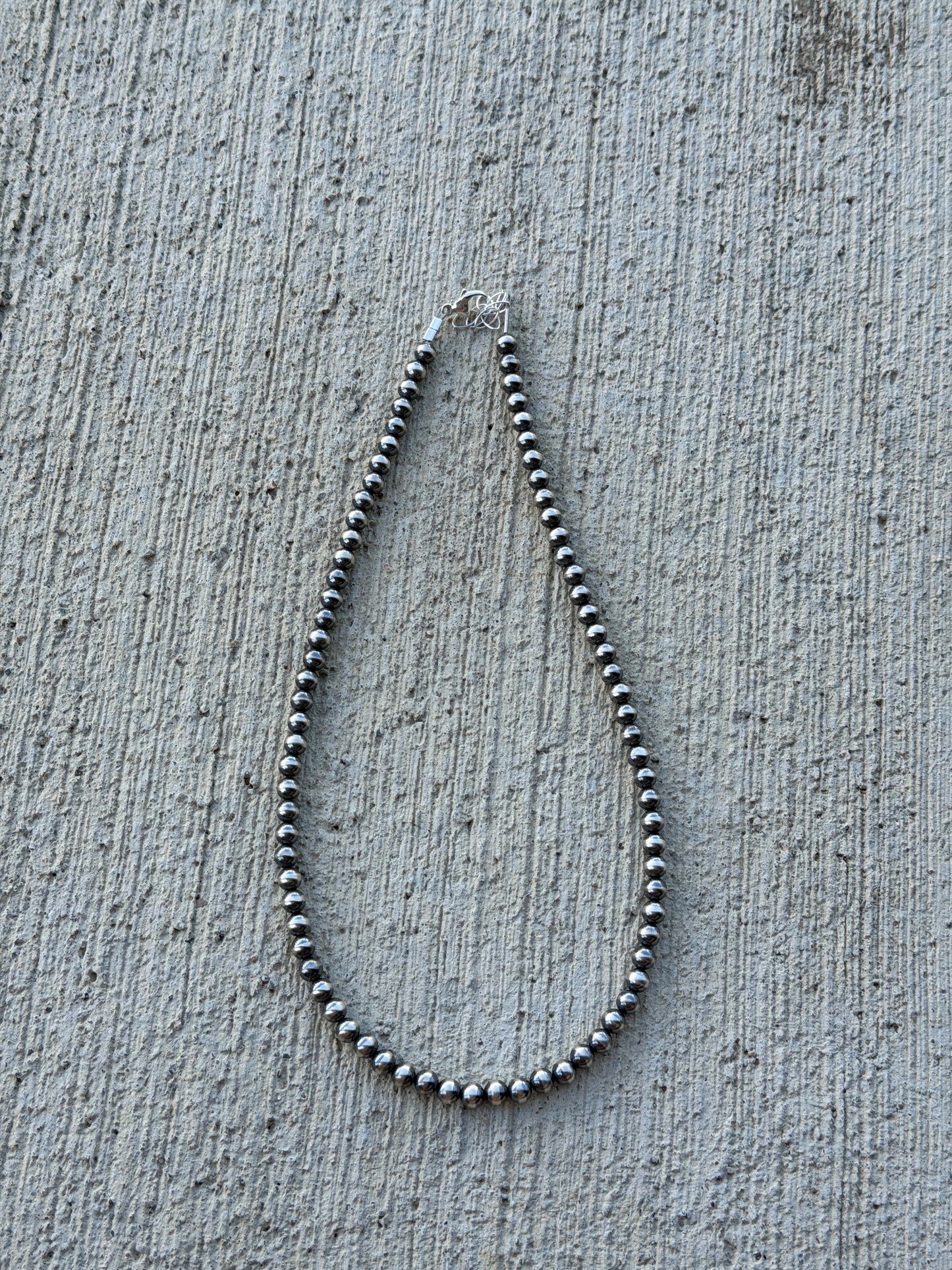 16.5-18" 5mm Sterling Pearls