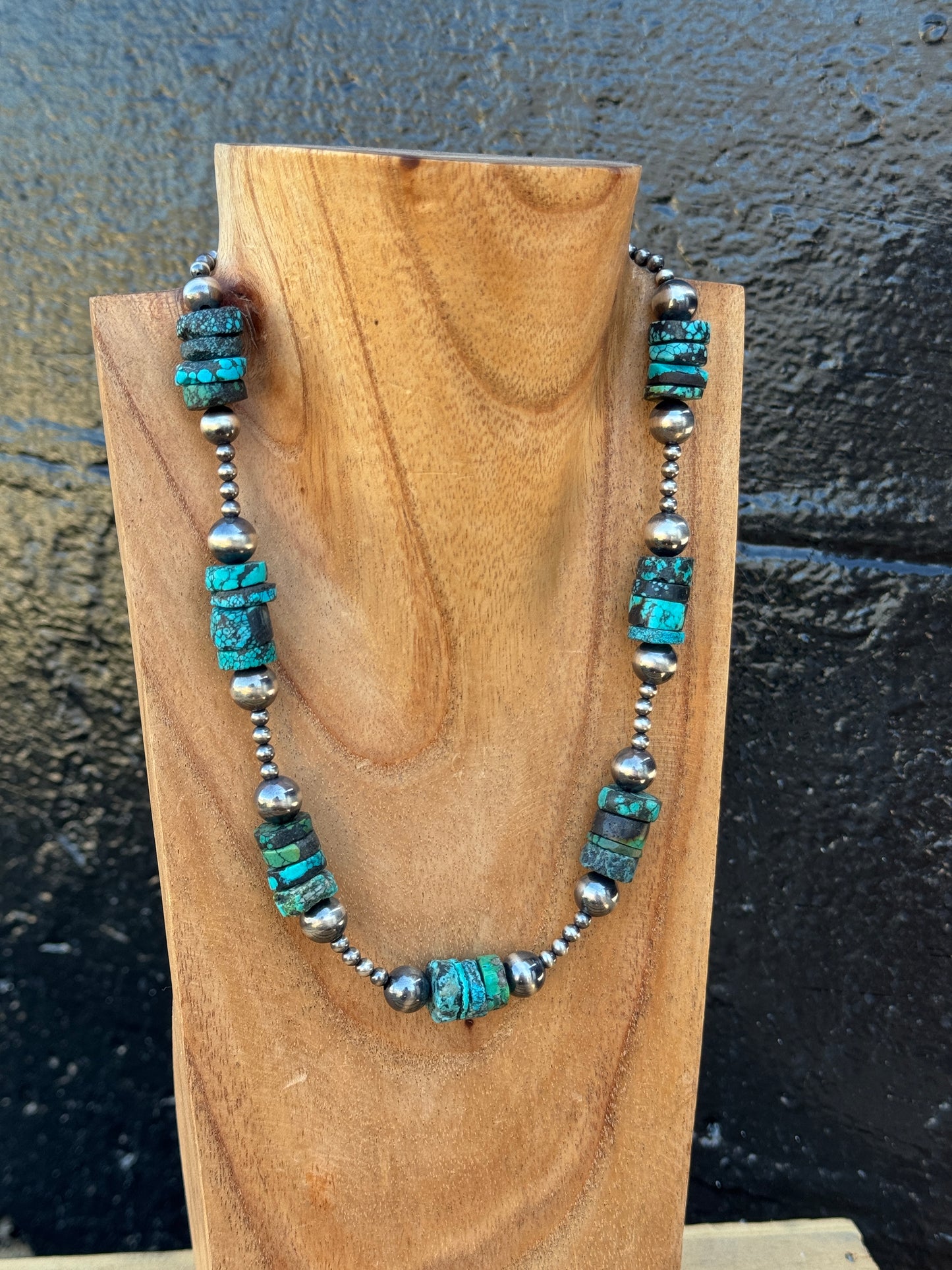 18-19.5" Genuine Turquoise