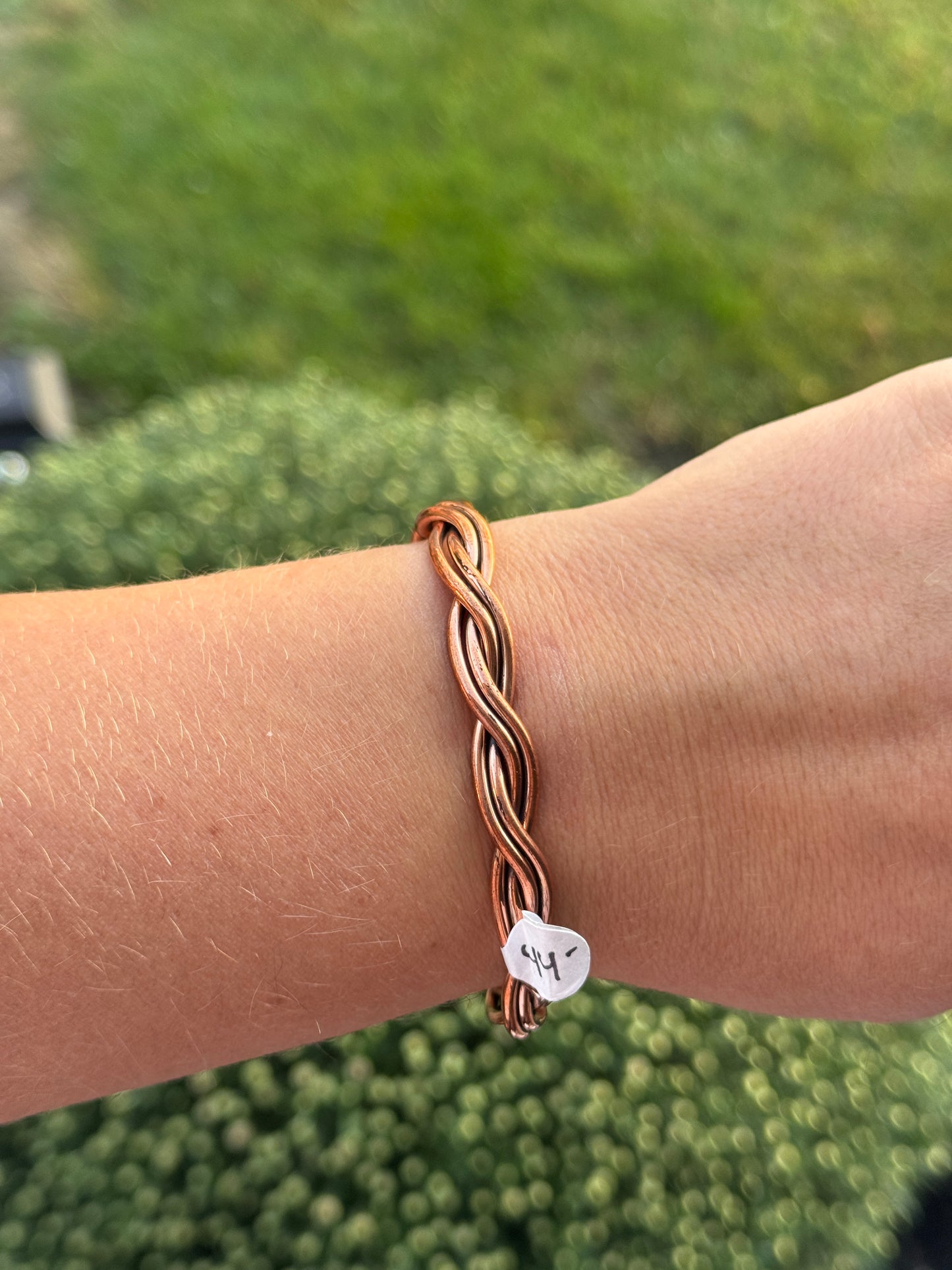 Copper Twist Cuff