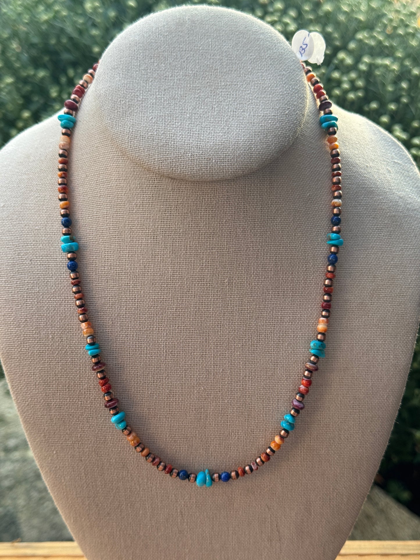 16-18" Copper Pearls & Multi-Stone