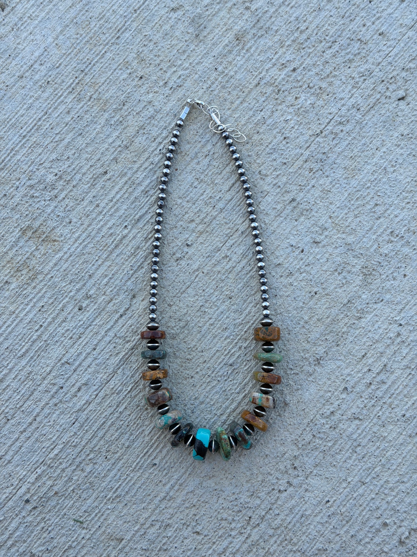 14.5-16" Genuine Turquoise