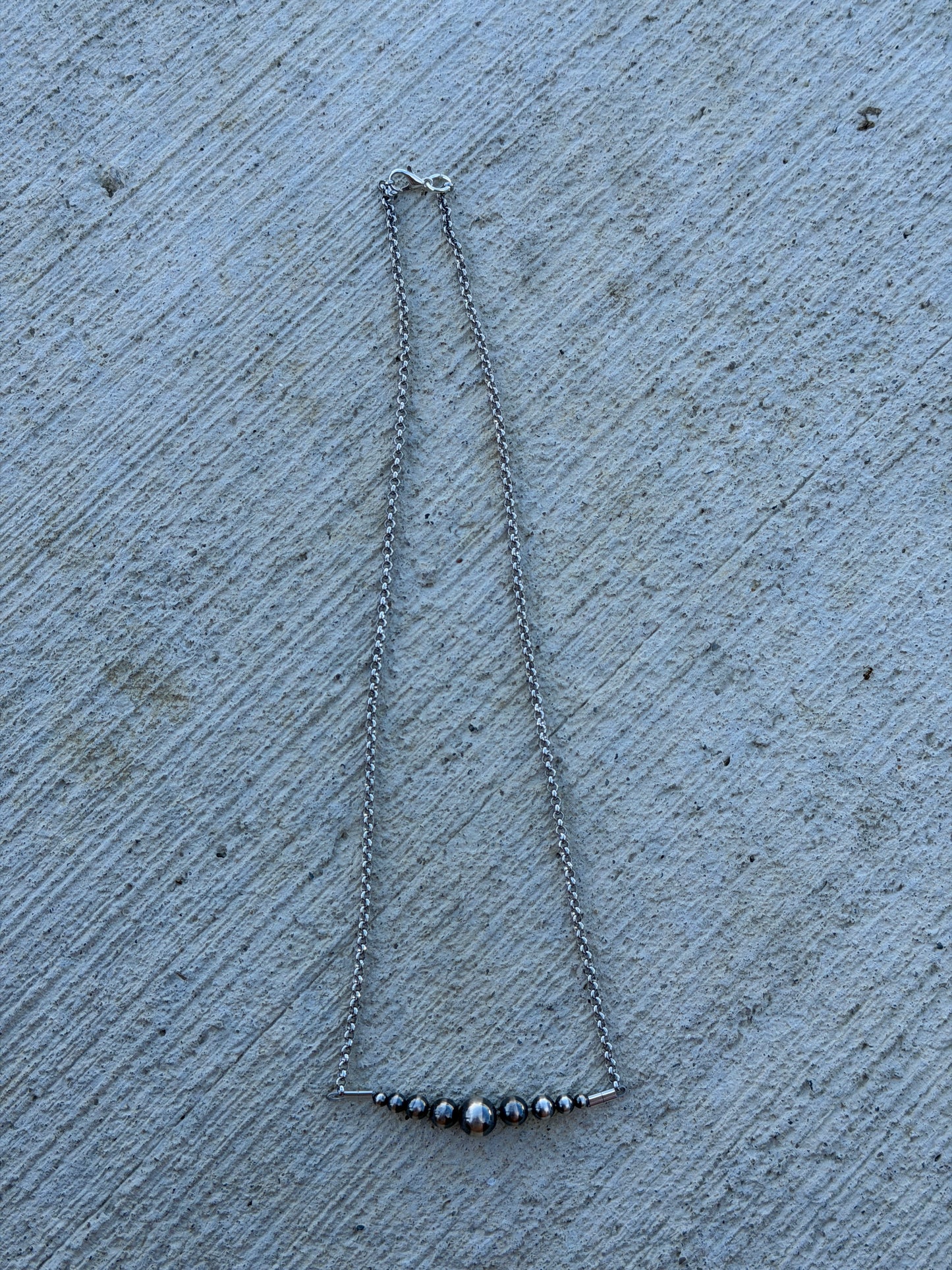 18" 3-8mm Sterling Pearl BN