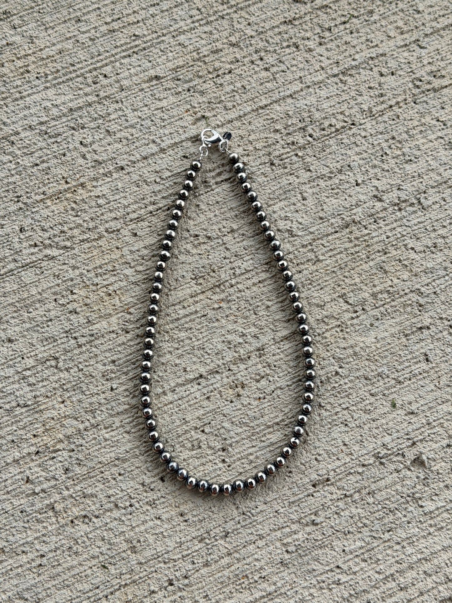 16" 6mm Silver Plated