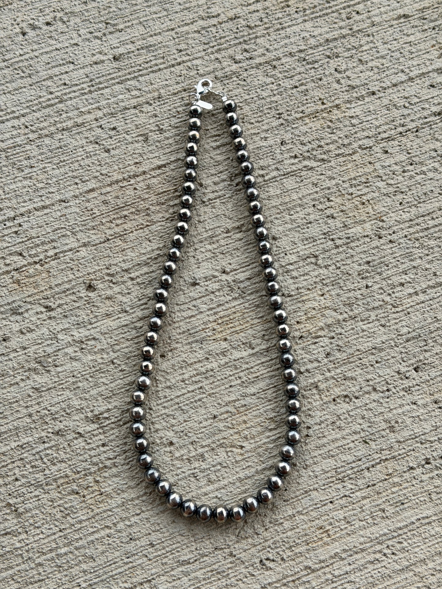 20" 8mm Silver Plated