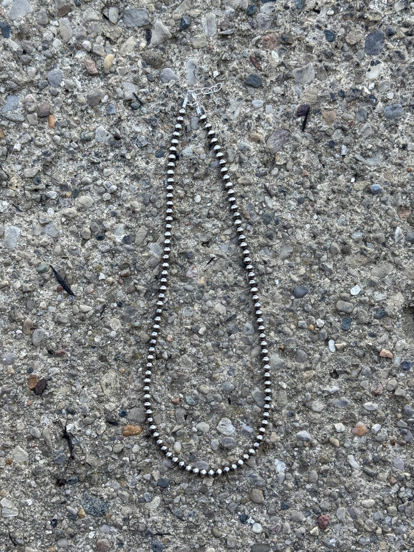 21-22.5" 5mm Sterling Pearl