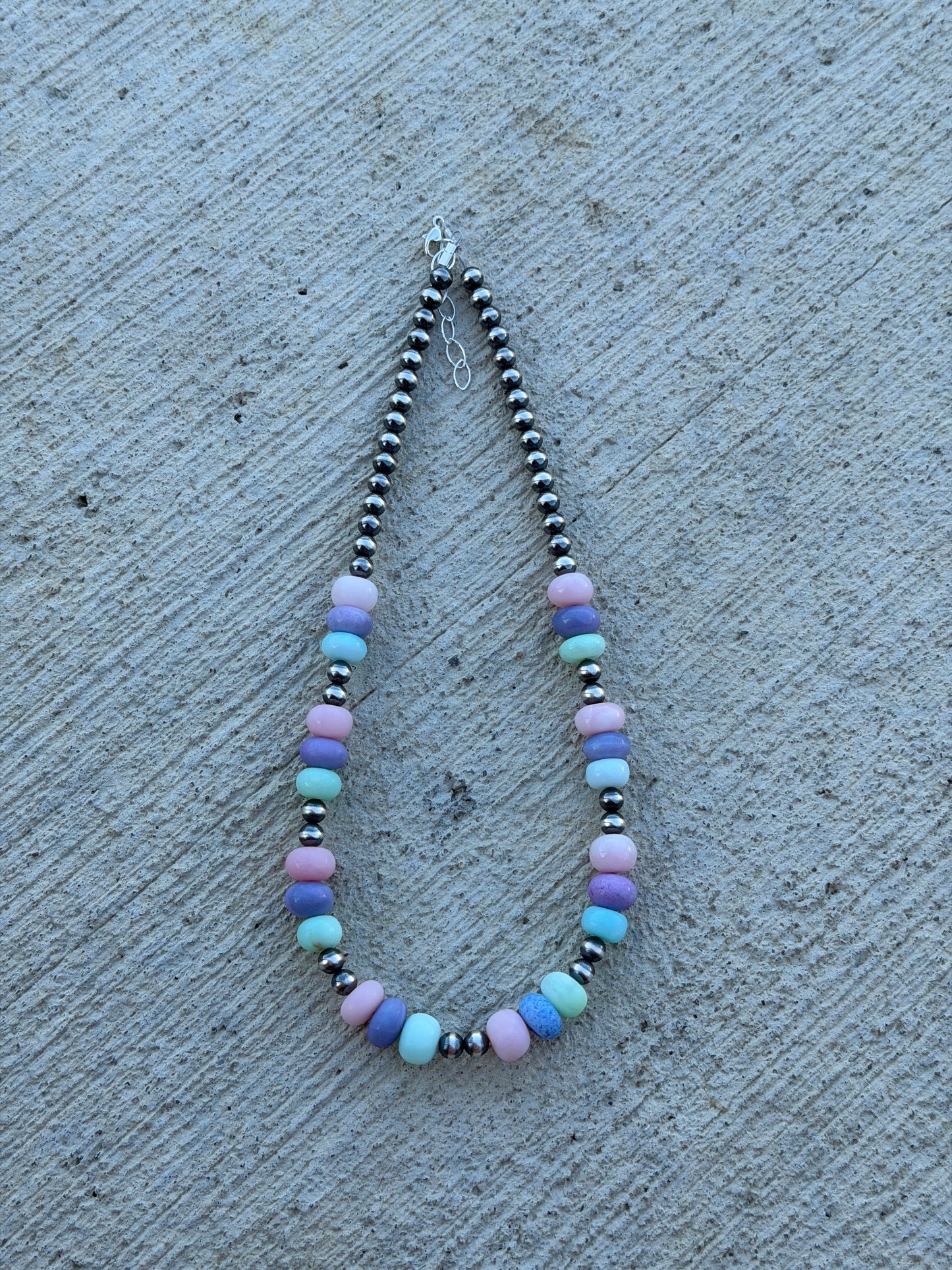 15.5-17" Multi Color Opal