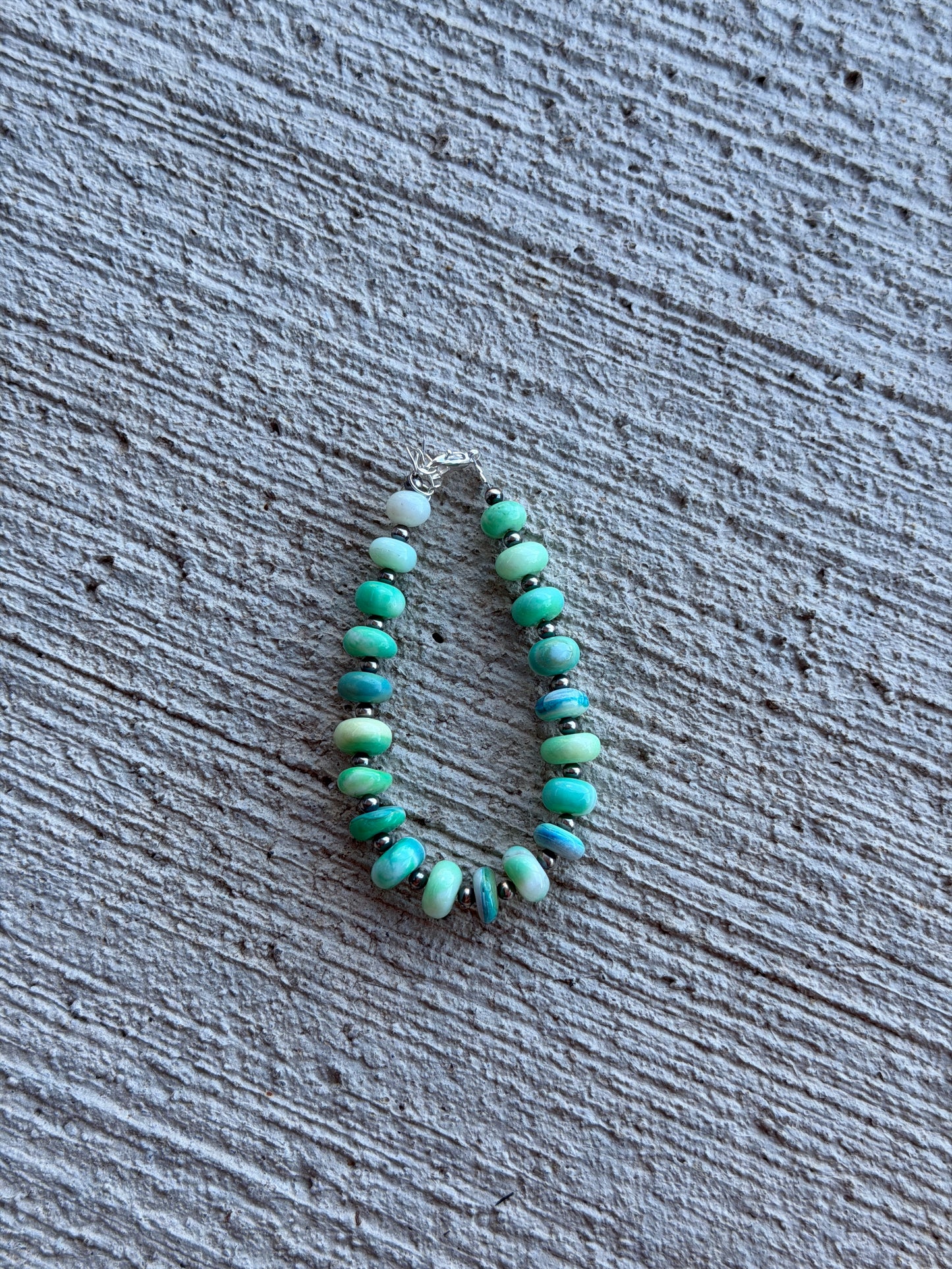 6.5-7.5” Green Opal