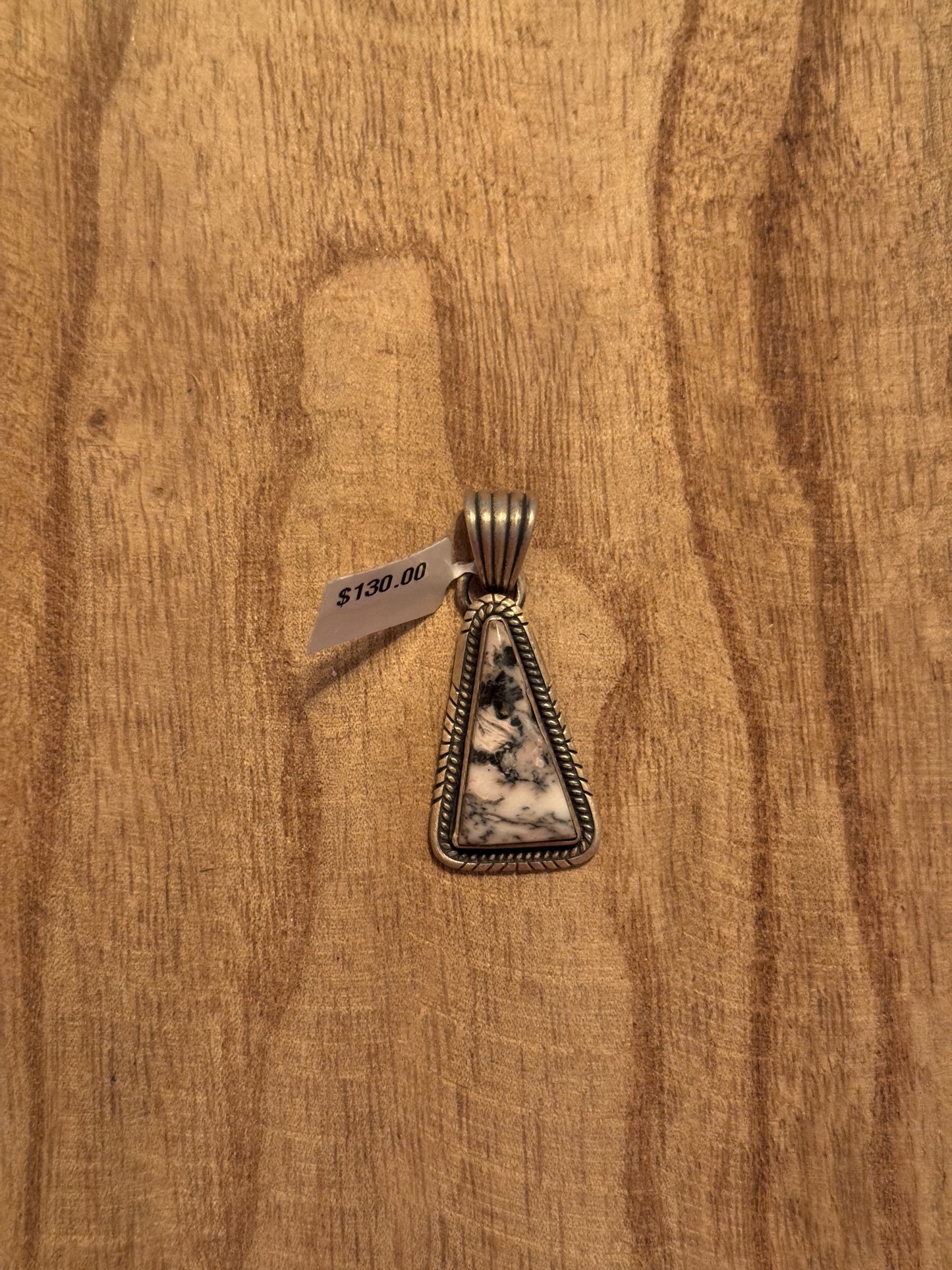 White Buffalo Pendant