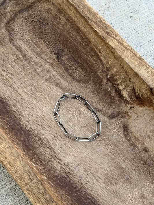 8" Handmade Paperclip Chain