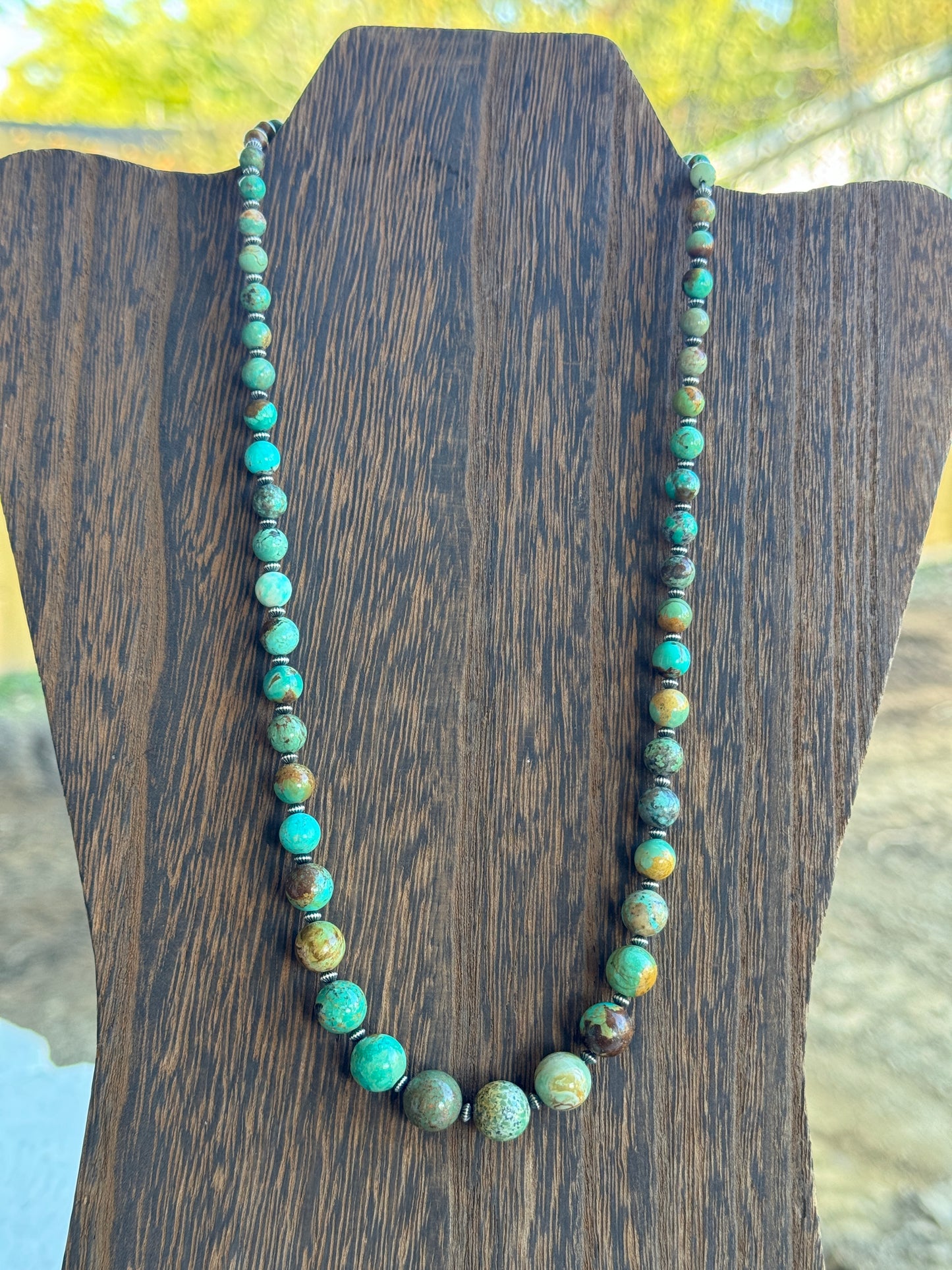 22” Genuine Turquoise