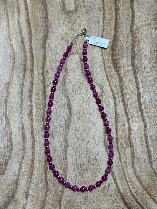 18-19.5" Ruby Quartz