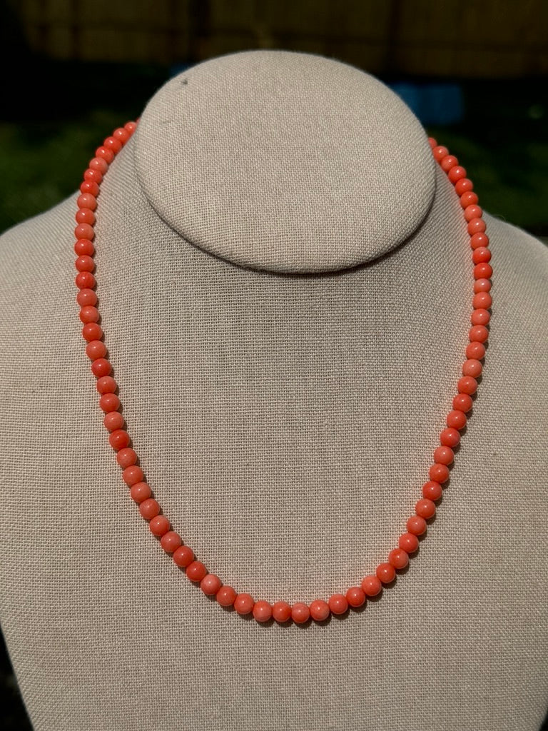 17" Coral Necklace