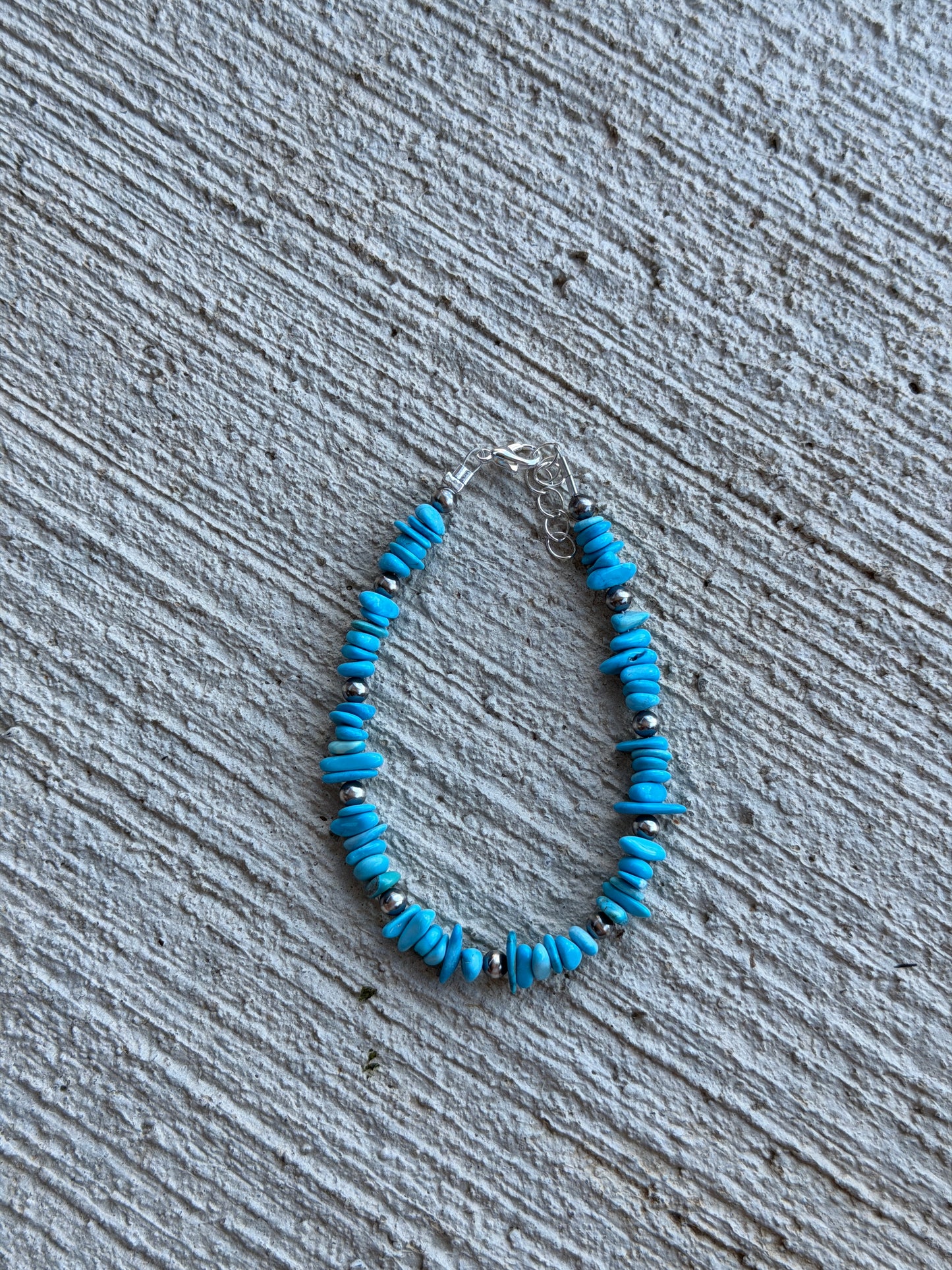 7.5-8.5” Turquoise Chip