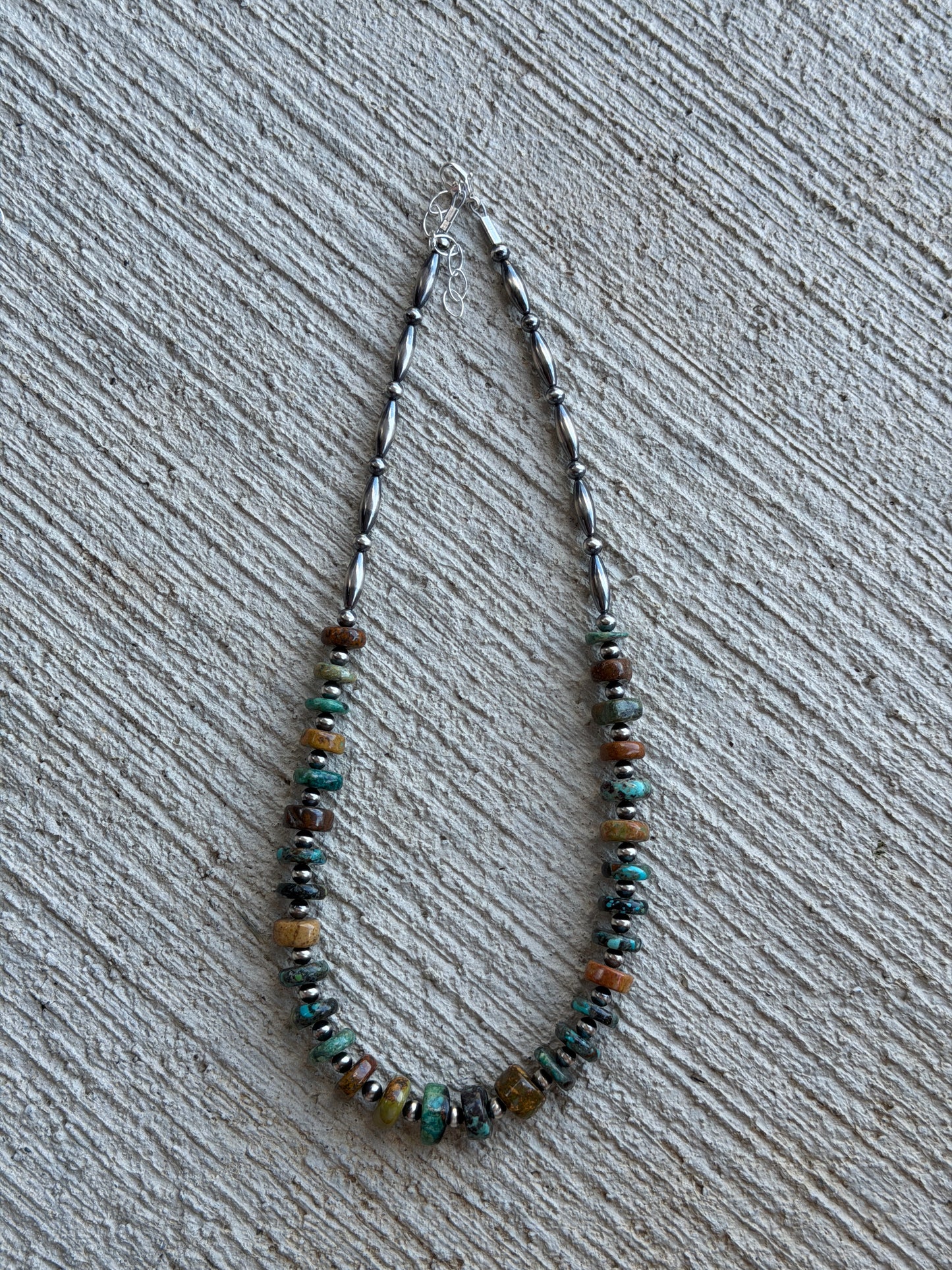 16.5-18” Genuine Turquoise