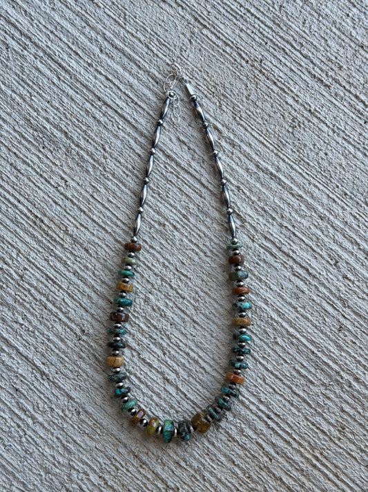 16.5-18” Genuine Turquoise