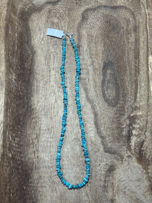 18” Turquoise Chip