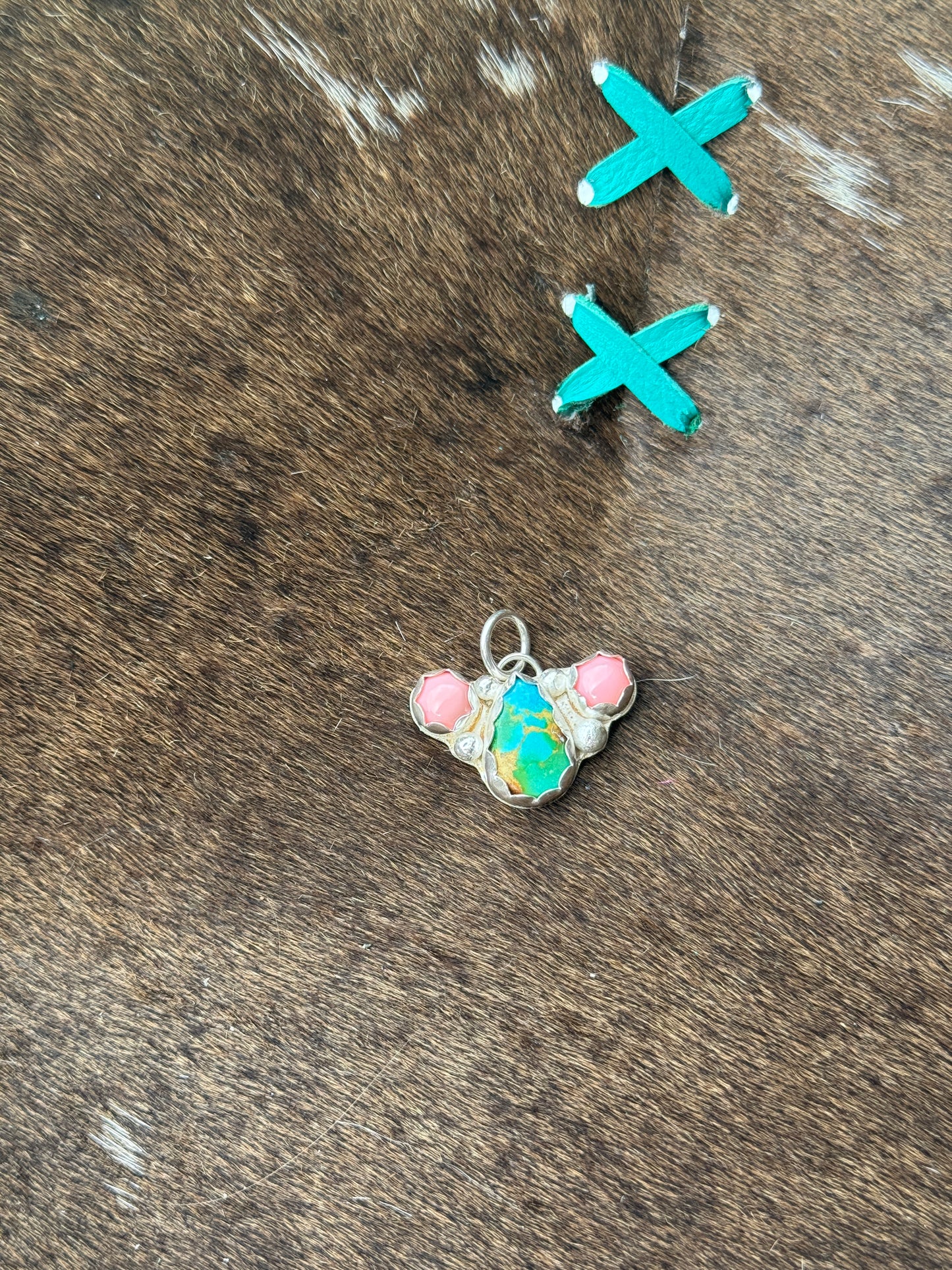 Sonoran Gold & Pink Conch Pendant
