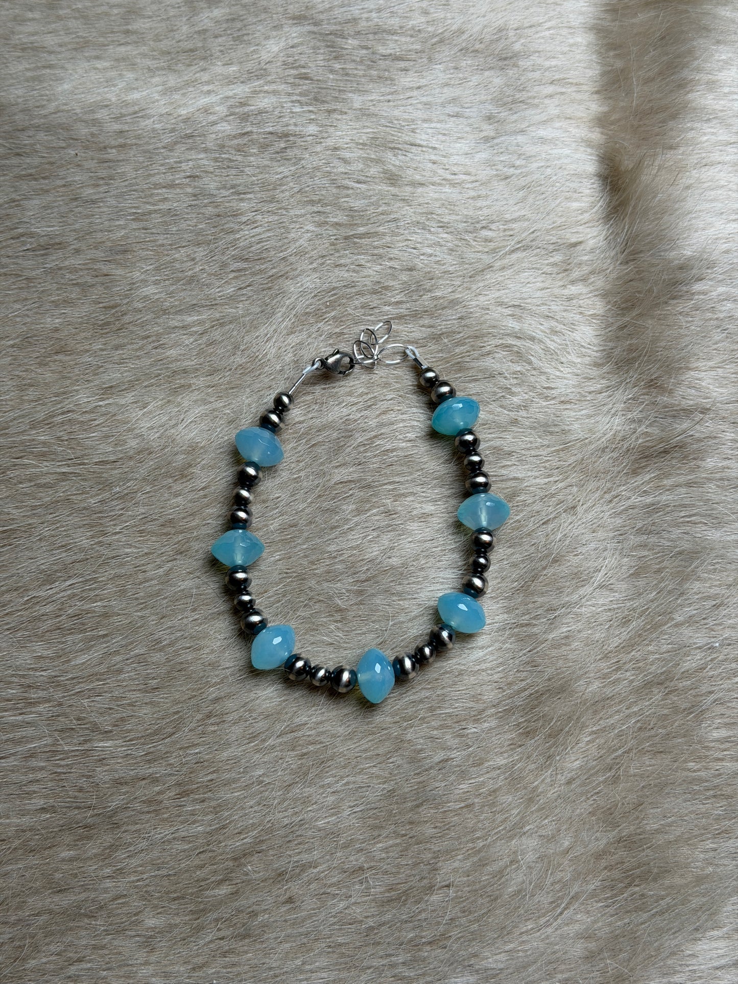 6.5-7" Blue Chalcedony