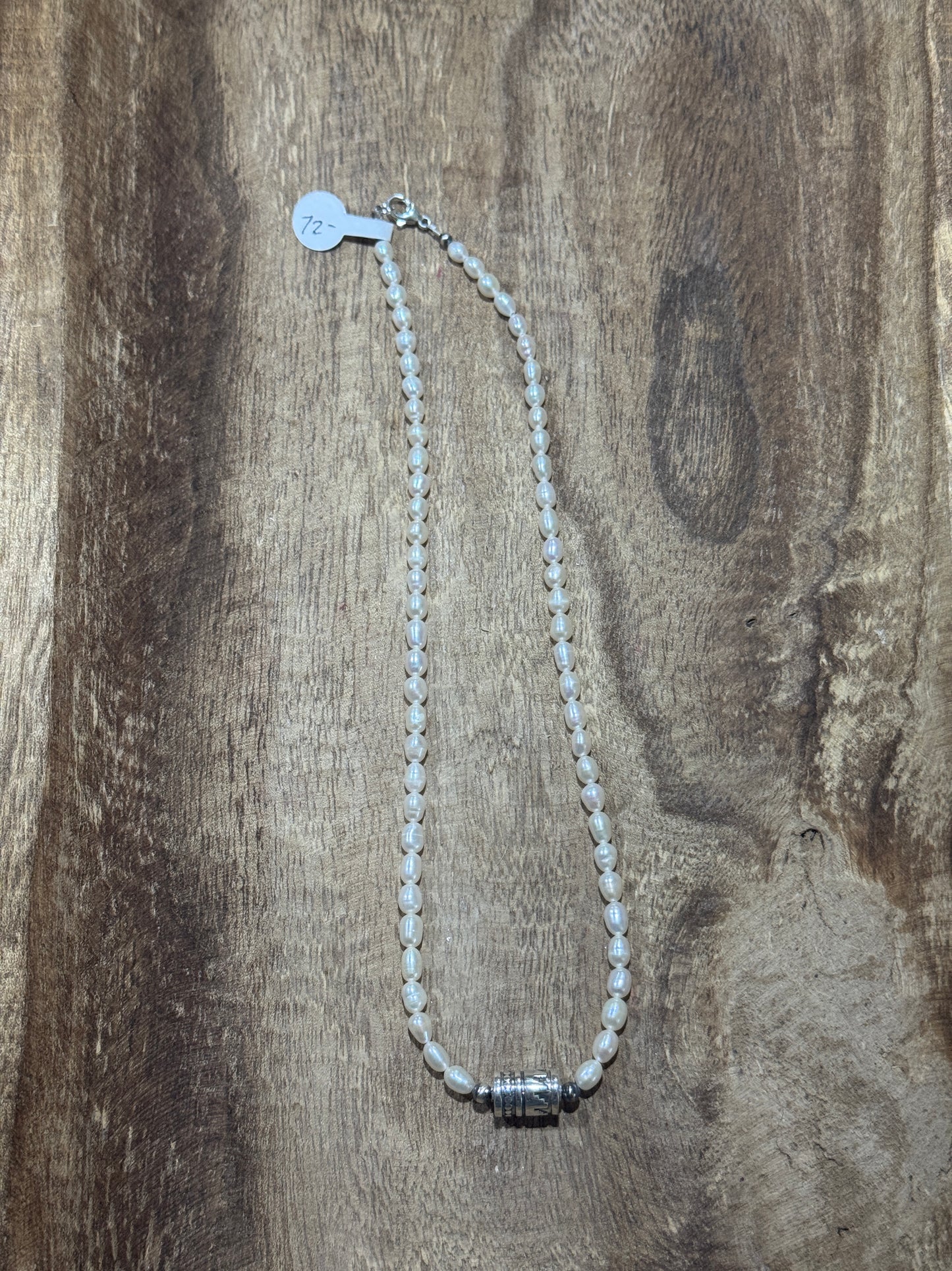 18” Freshwater Pearl & Barrel Brad