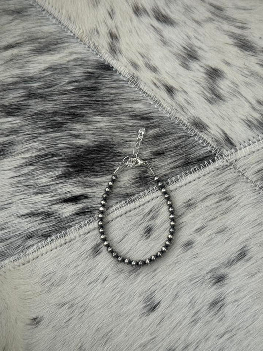6-7.5" 3mm Sterling Silver Bracelet