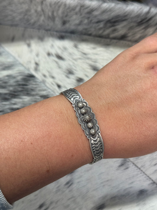 Concho Detail Cuff
