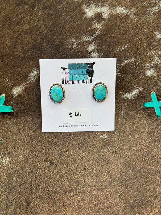 Kingman Turquoise Earrings