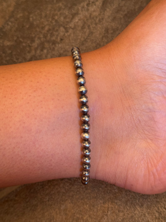 10.5” 7mm Navajo Anklet