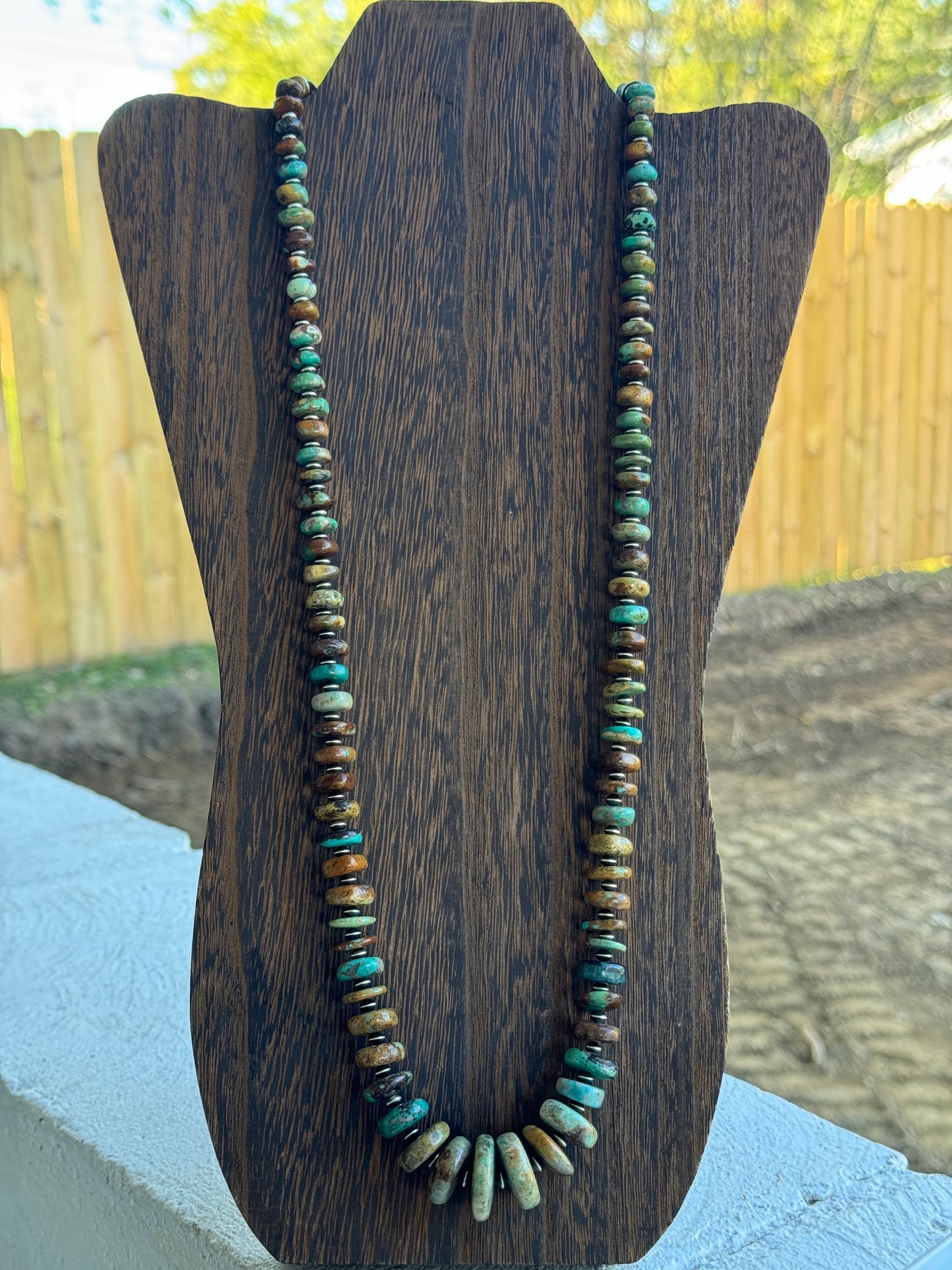 31” Genuine Turquoise