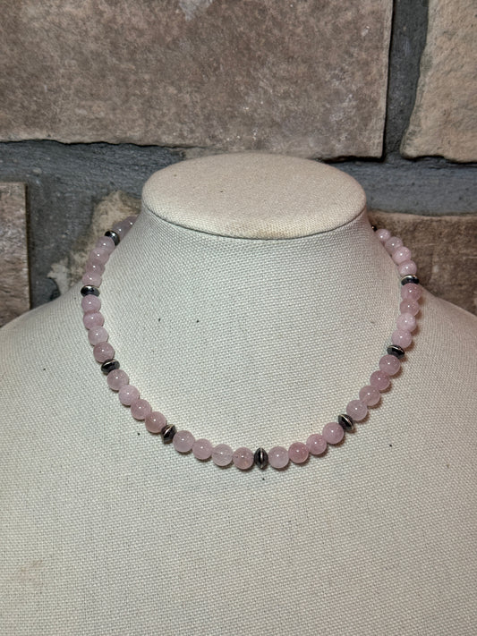 17” Rose Quartz