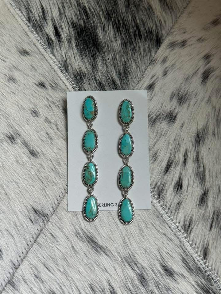 Kingman Turquoise Dangle