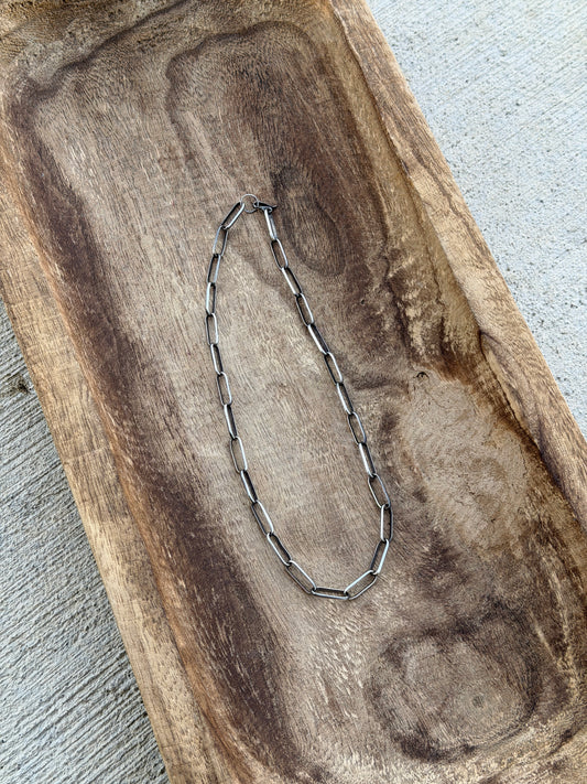 18" Handmade Paperclip Chain