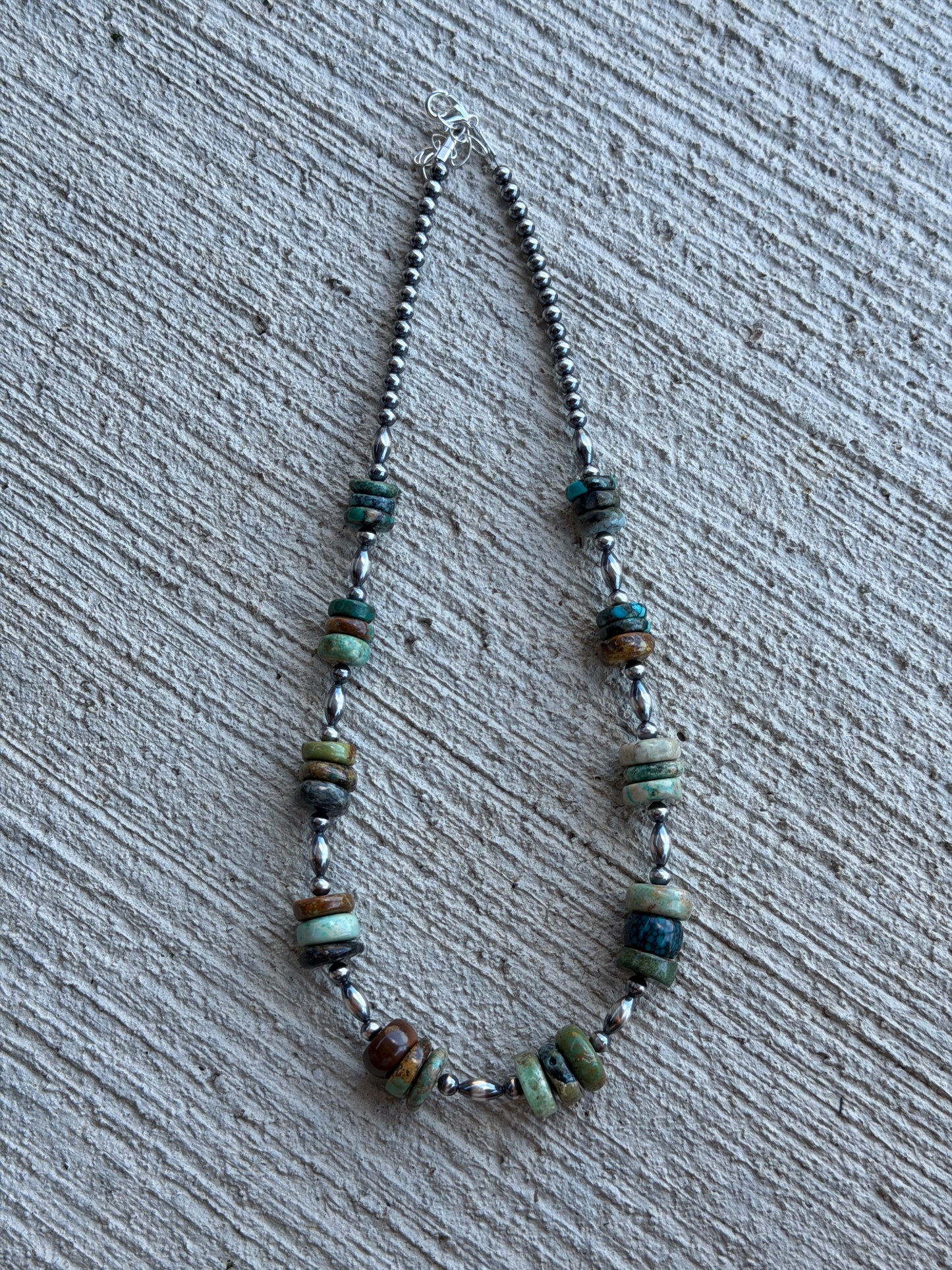 17-18.5” Genuine Turquoise