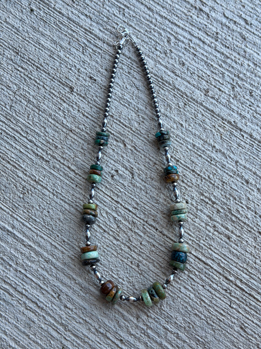 17-18.5” Genuine Turquoise