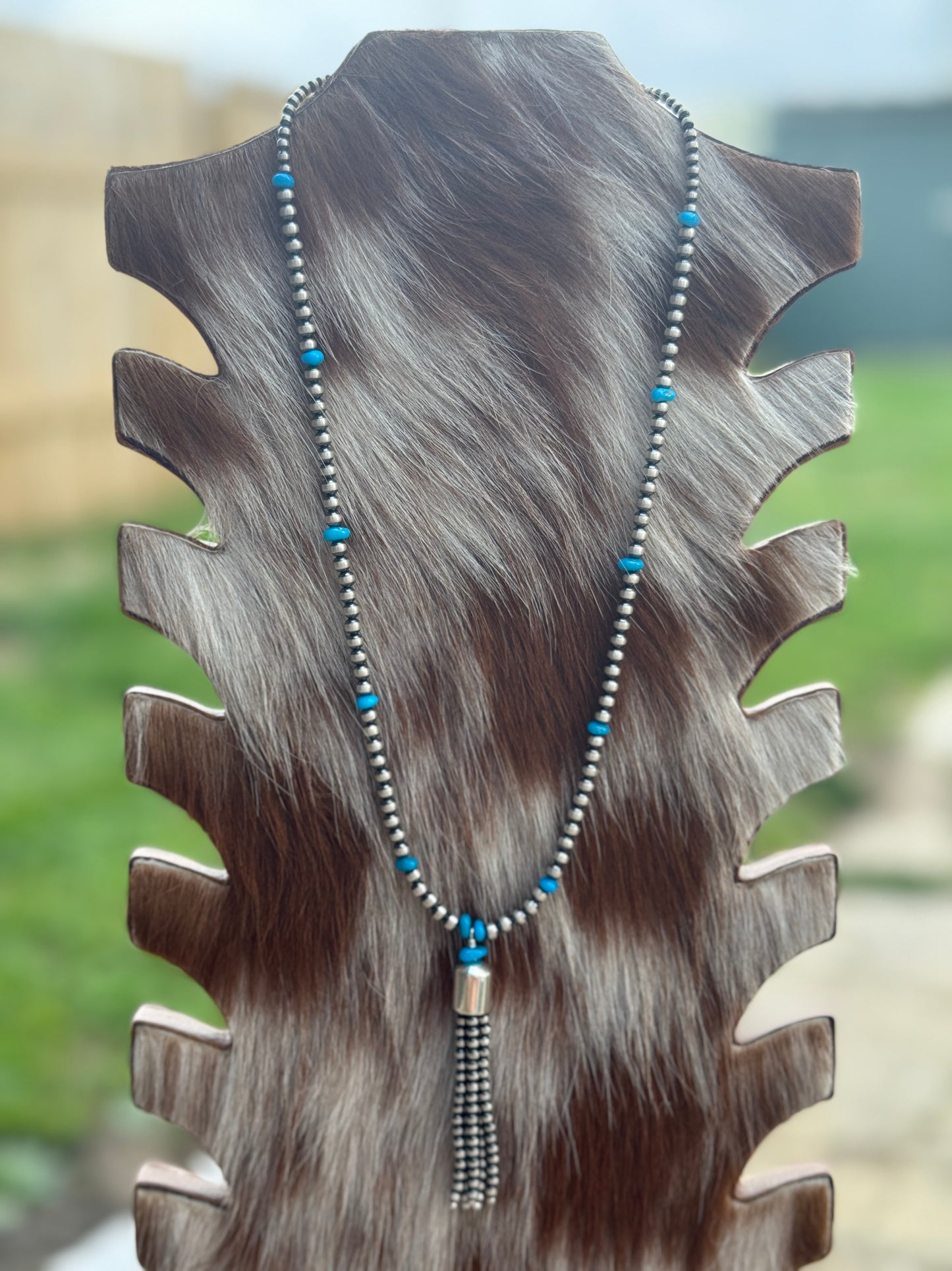 20” Sterling Pearl Tassle
