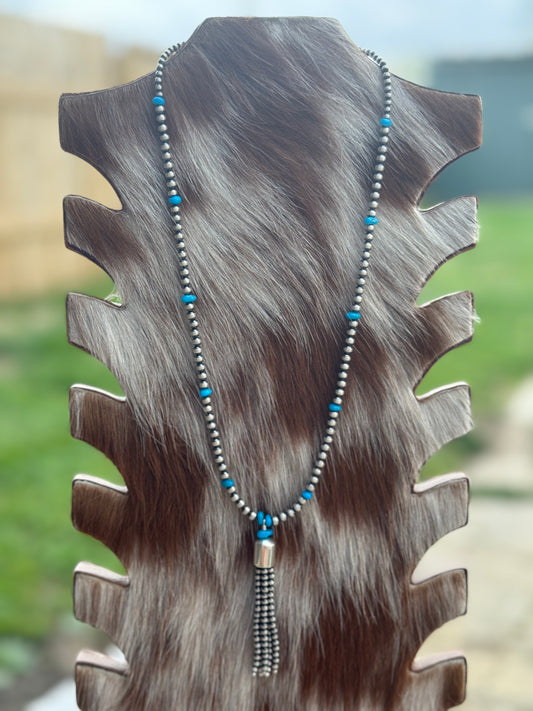 20” Sterling Pearl Tassle