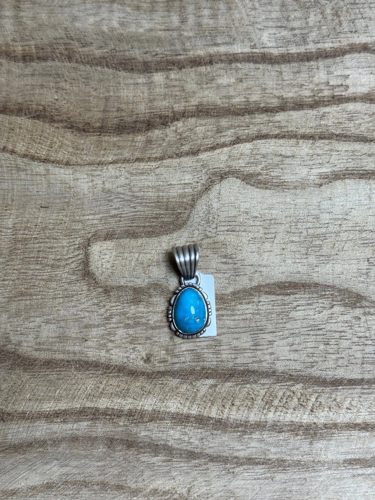 Turquoise Teardrop Pendant