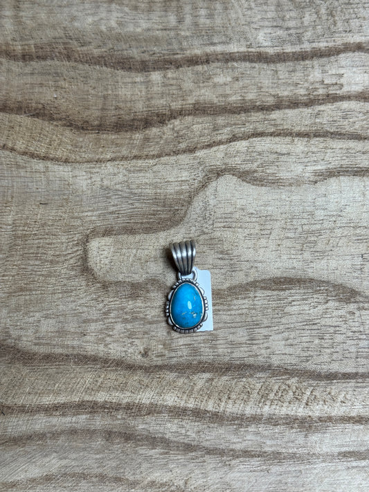Turquoise Teardrop Pendant