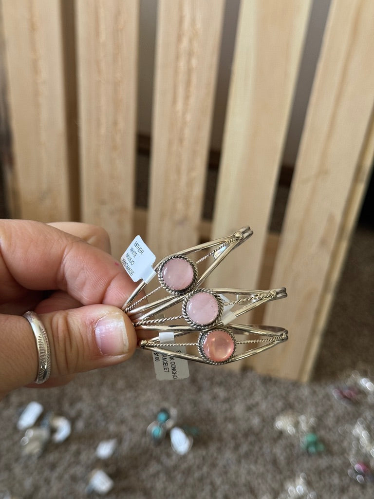 Pink Concho Cuff