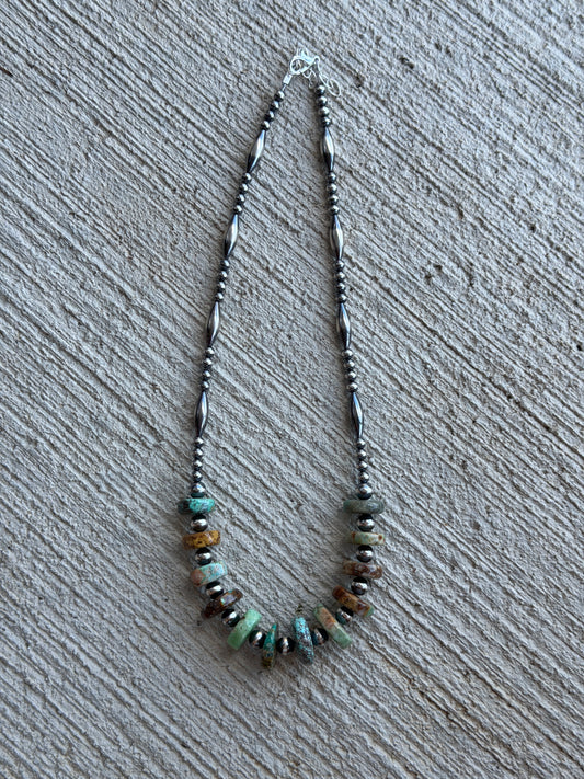 17.5-19” Genuine Turquoise