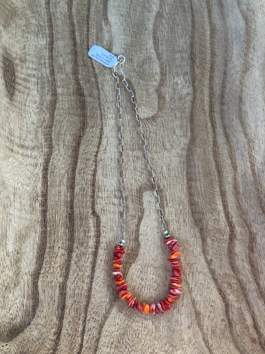 18” Mixed Spiny Chain Necklace