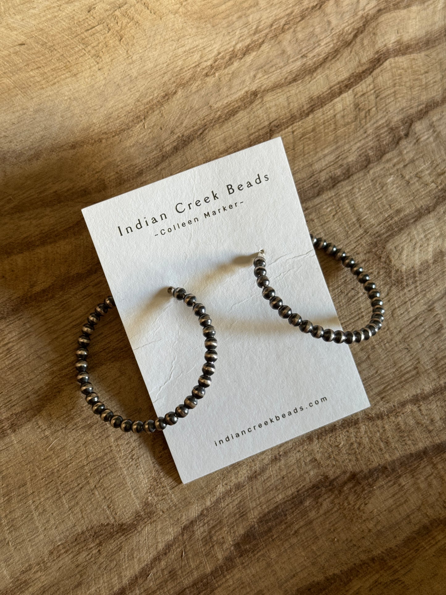 4mm Sterling Silver Post Hoops