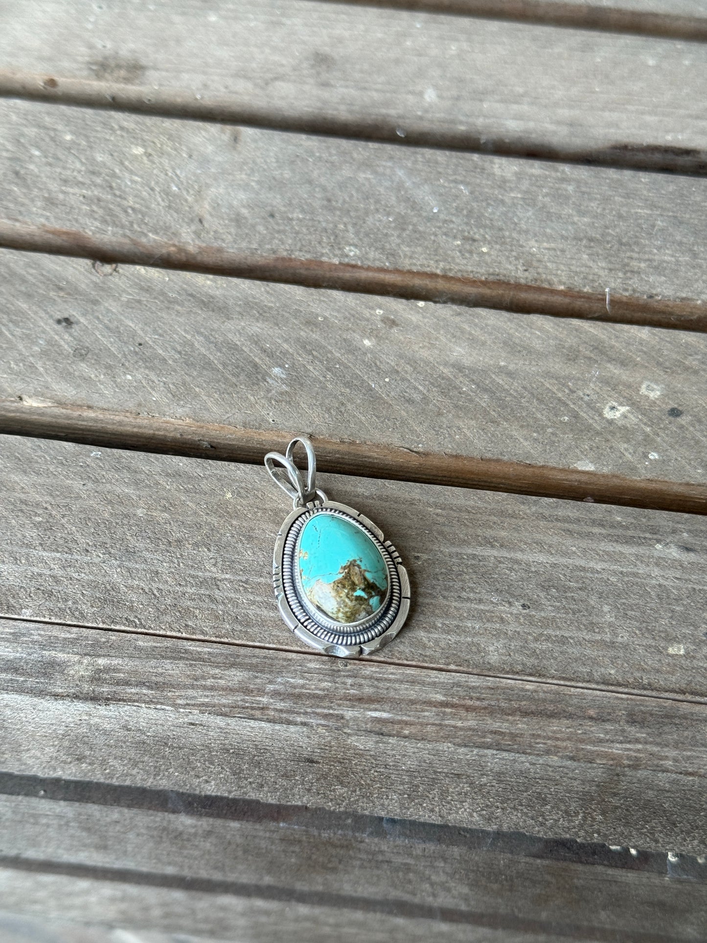 Royston Turquoise Pendant