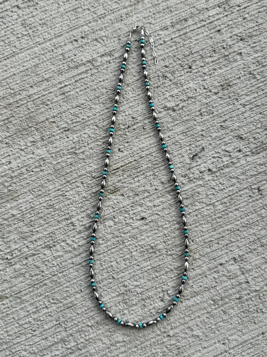 21-23" Pearl & Turquoise