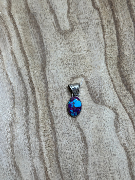 Purple Spotted Mohave Pendant