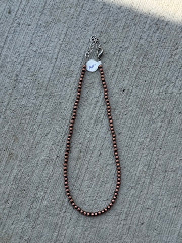 14-16" 4mm Copper Pearls